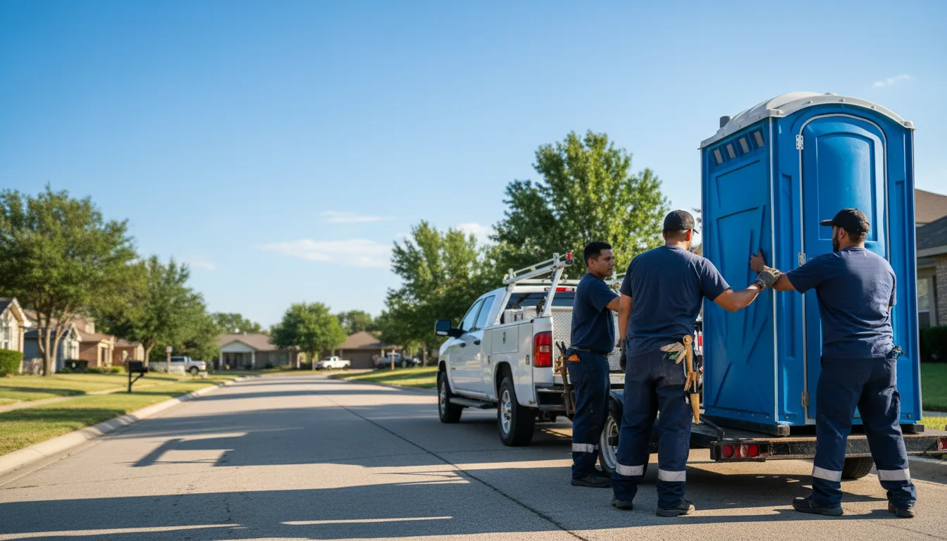 Portable Toilet Rental in Roselle, IL near me
